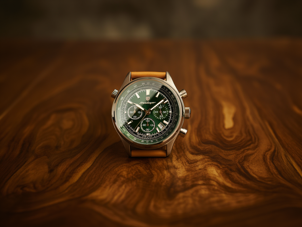 Montre Homme POEDAGAR Cuir