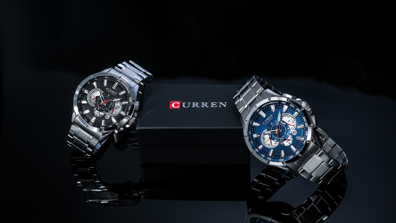Montre Homme Curren Chronographe